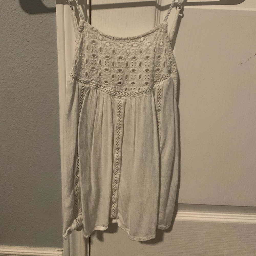 White tank top